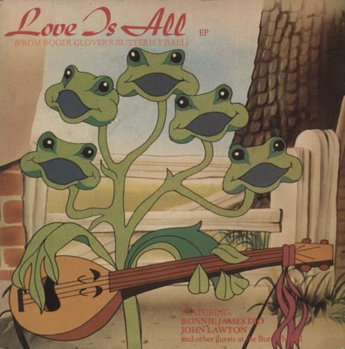 Roger Glover Love Is All E.P. UK 7